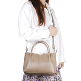 Royal Bagger Genuine Leather Top-Handle Bags, Fashion Casual Crossbody Bag, Women's Handbag, Adjustable Shoulder Strap 1849